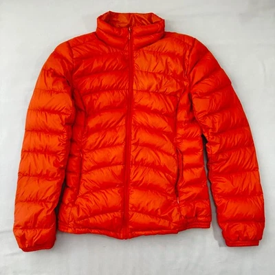 Chaqueta Collins Puffer Mujer Bolsillos S Embalable Naranja Ligera Foto 1 de 4