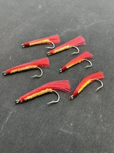 Danielson Squid 2,5" Glow Angelausrüstung, Garnelen Fliegen - Bild 1 von 4