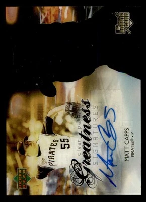 2006 Upper Deck Future Stars #157 Matt Capps Autograph Rookie Card *d2 - Image 1 of 2