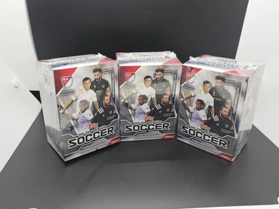 2021 Topps MLS Major League Soccer Blaster Box Factory Sealed Lot of 3 NEW - Image 1 of 4