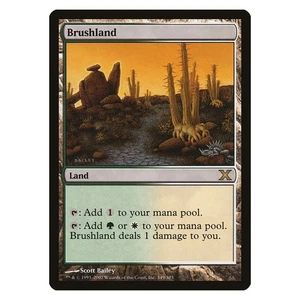 MTG MAGIC THE GATHERING / Brushland – Boscaglia NM/M - Foto 1 di 1