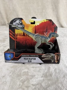Mattel Jurassic World Dino Rivals New Velociraptor  and Velociraptor Blue  - Picture 1 of 5