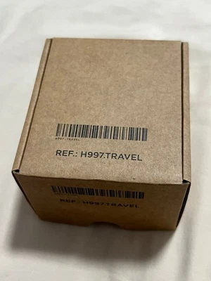 Caja Reloj Viaje Patek Philippe Cuero Marrón Oscuro Foto 1 de 4