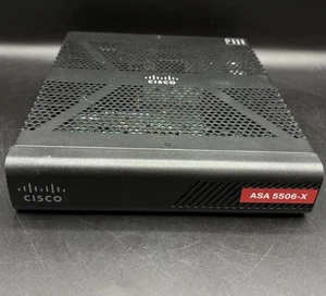 Firewall de seguridad de red Cisco ASA 5506-X V05 **SIN ADAPTADOR DE CORRIENTE** - Imagen 1 de 9