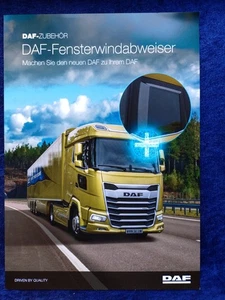 DAF Zubehör XD XF XG XG+ Prospekt Fensterwindabweiser - Bild 1 von 2