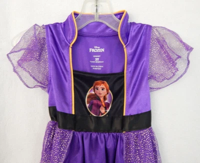 Disney * принцесса Анна ночное платье * замороженный * размер 2T - Изображение 1 из 4