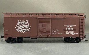 Athearn - New York New Haven & Hartford - 40' Box Car + Wgt # 30564 w/Kadees - Picture 1 of 6