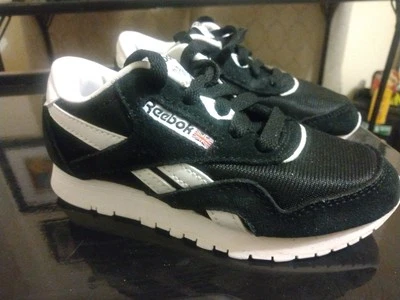 Reebok Kids классический нейлона размер 11c черный/белый - Изображение 1 из 4