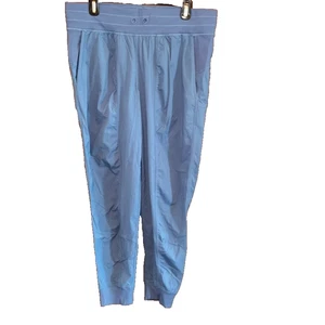 Lululemon Dance Studio tiro medio completo jogger Oasis azul talla 12 falta cordón - Imagen 1 de 5