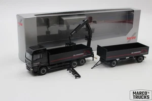 Herpa MAN TGA LX building materials trailer truck “Paul Schockemöhle” 1:87 /H237 - Picture 1 of 1