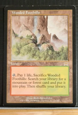Mtg WOODED FOOTHILLS LP Onslaught 330/350 -Argo- - Image 1 of 2