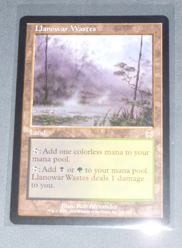 Llanowar Wastes - Apocalypse -  Magic The Gathering NM/M (Never Played) MTG - Image 1 of 1