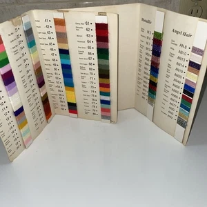Pretty Punch Shoppettes Embroidery Color Charts Basic, Metallic, Angel Hair - Picture 1 of 8
