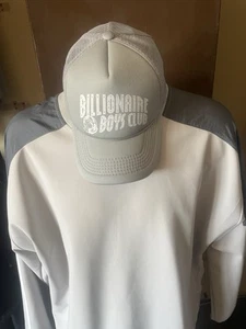 Billionaires Boys Club Grey Trucker Hat Baseball Cap By Pharrell - Picture 1 of 8