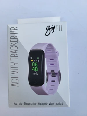 Goji Fit HR Fitness Tracker Smart Watch Waterproof Activity Lilac - Image 1 of 4