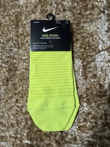 New Nike Spark Lightweight Ventilated No Show Running Socks SK0052-702 12-13.5 - Picture 1 of 3