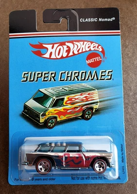 2007 Hot Wheels '55 CLASSIC NOMAD CHROME Super Chromes Series  1:64 REDLINE 5 SP - Image 1 of 4