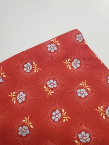 Joel Dewberry Fabric Deer Valley Floral Drop Vintage Red Retro Sew FAT QUARTER - Picture 1 of 1