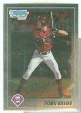 Tyson Gillies Philadelphia 2010 Bowman Prospects Chrome