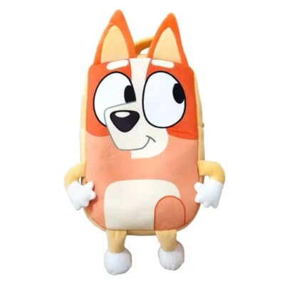 Kids TV Show Bluey Bingo Character Plush Childrens Backpack New In Packaging