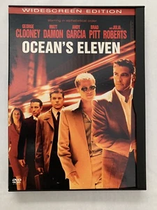 Ocean's Eleven (DVD, 2002, Widescreen) George Clooney, Brad Pitt - Picture 1 of 1