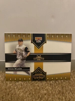 2005 (ПИРАТЫ) Donruss чемпионов впечатления золото #281 Крэйг Уилсон /50 - Изображение 1 из 2