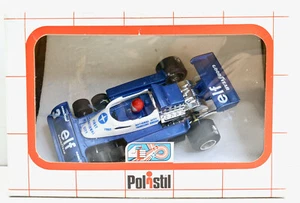 1970s Strombecker Polistil 1/32 Slot Car Tyrrel P34/2 6-Wheel Elf Formula F1 NIB - Picture 1 of 11