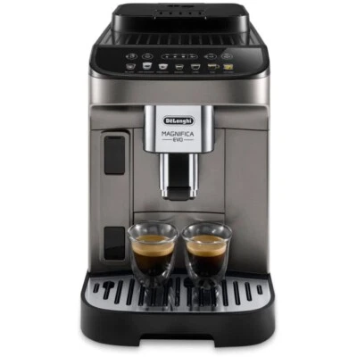 DeLonghi ECAM 290.81.TB Magnifica Evo Milk Kaffee-Vollautomat titanium/schwarz - Bild 1 von 4