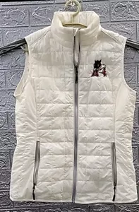 New Cutter&Buck Arkansas Rainier Primaloft Packable Puffer Vest White Sz Medium - Picture 1 of 7