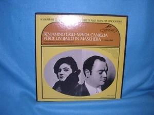 Verdi: Un Ballo in Maschera (A Masked Ball) Beniamino Gigli & Maria Caniglia - Picture 1 of 4