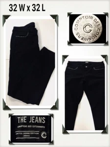 Comptoir Des Cotonniers Paris JEANS 32x32  Stretch   Black Skinny  396092 - Picture 1 of 9