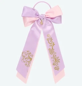 Rapunzel Hair Elastic Long Ribbon Tokyo Disney Resort Exclusive Magic Flower Cha - Picture 1 of 2