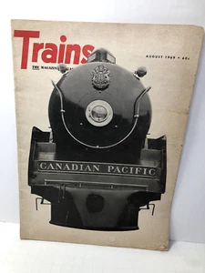 Trains The Magazine Of Railroading August 1969 - Canadian Pacific - Picture 1 of 6