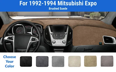Dashboard Dash Mat Cover for 1992-1994 Mitsubishi Expo (Brushed Suede) - Image 1 of 4