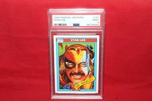 Marvel Universe Impel 1990 Stan Lee #161 X-Men PSA 9 superhéroes - Imagen 1 de 2