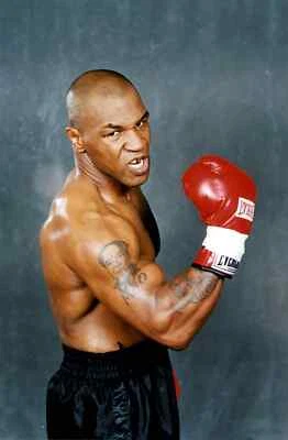 NEW MIKE TYSON BOXING SPORTS POSTER PREMIUM WALL ART PRINT SIZE A5-A1 - Image 1 of 4