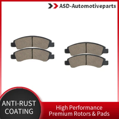 Front Ceramic Brake Pads Kit for Chevy SILVERADO 1500 GMC SIERRA 1500 Yukon XL Foto 1 de 4