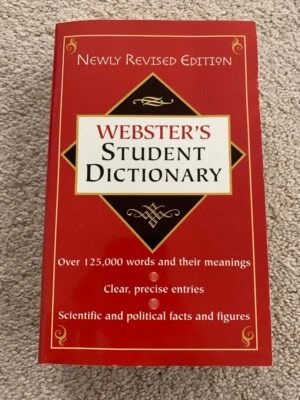 Webster's Student Dictionary (1999) - Image 1 of 3