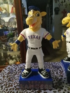 Texas Rangers 12" Mascot Statue MLB Baseball - Picture 1 of 12