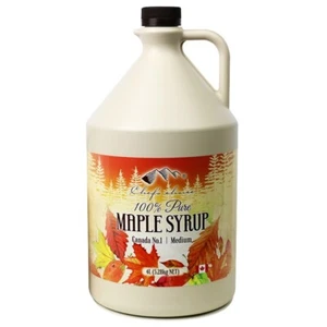 Chef's choice Canadian 100% Pure maple syrup 4L Grade A, Amber Rich Taste - Picture 1 of 1