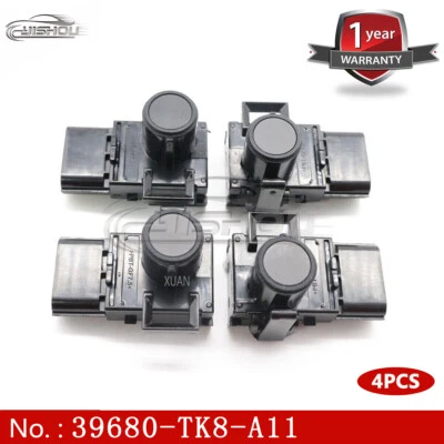 Sensor de estacionamiento PDC 39680-TK8-A11 negro para Honda Odyssey Pilot 3,5 L 2012-2015 EE. UU. Foto 1 de 4