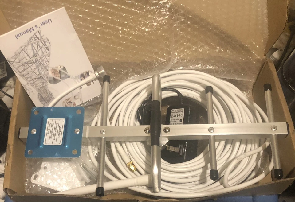Bosuru AT&T Cell Phone Signal Booster 5G 4G LTE Band 12/17 T-Mobile Cricket - Image 1 of 4