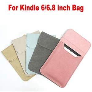 PU Leather Tablet Sleeve Protective Case for Kindle 6.8" Carrying Bag - Picture 1 of 13