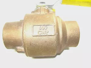 Apollo 2 77C20801 Inline Lever Ball Valve 2" in Solder Cast Bronze - Picture 1 of 8