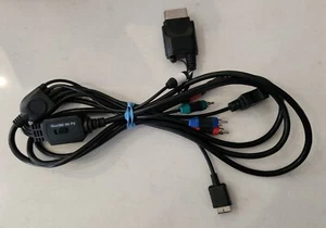 Xbox 360 - wii - ps2 - ps3 universal component cable system to tv cable HD - Picture 1 of 4