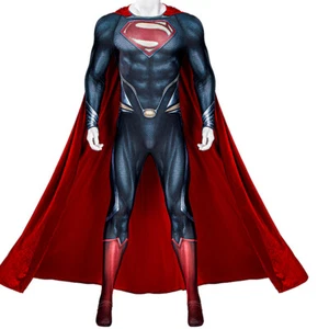 Hombre de Acero Clark Kent Cosplay Traje Superman Disfraz Halloween Zentai Juegos con disfraces - Imagen 1 de 24