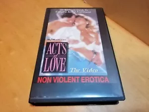 Rare.... Acts of Love - 18+ rated vhs - Picture 1 of 1