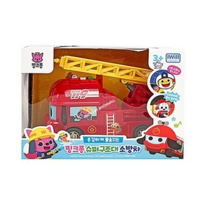Pinkfong Baby Hai Super Rescue Feuerwehrauto Auto Spielzeug 9 koreanische Lieder LED-Licht - Bild 1 von 2