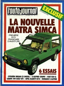 L'AUTO JOURNAL n°21 01/12/1976 - Imagen 1 de 1