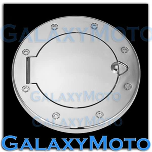 Chrome Plated Direct Bolt on Gas Door Cover for 07-17 Jeep Wrangler JK - Picture 1 of 2